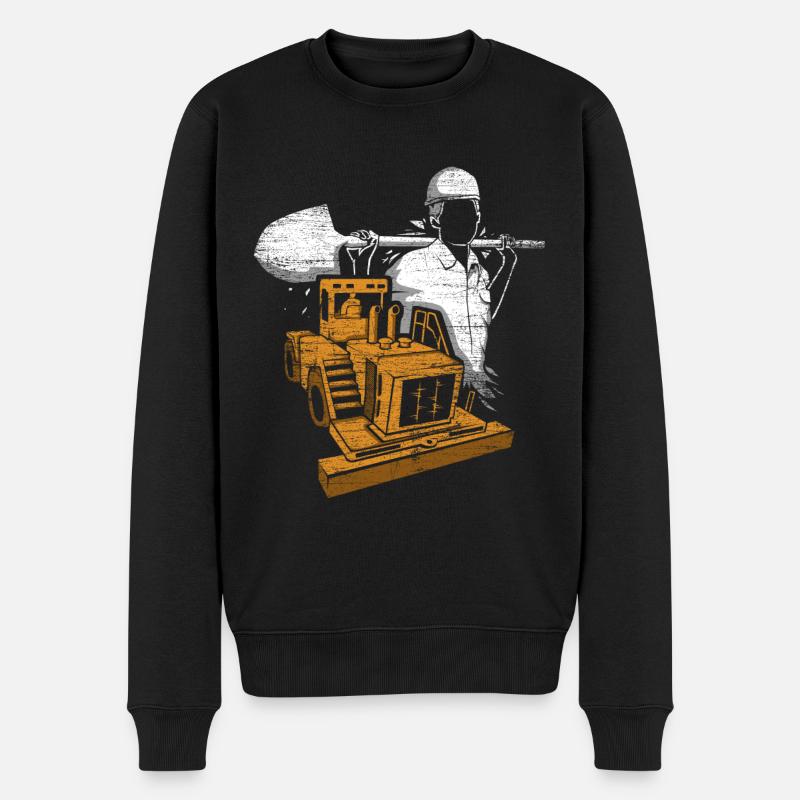 Route de la route cadeau - Pull Premium bio Homme - noir