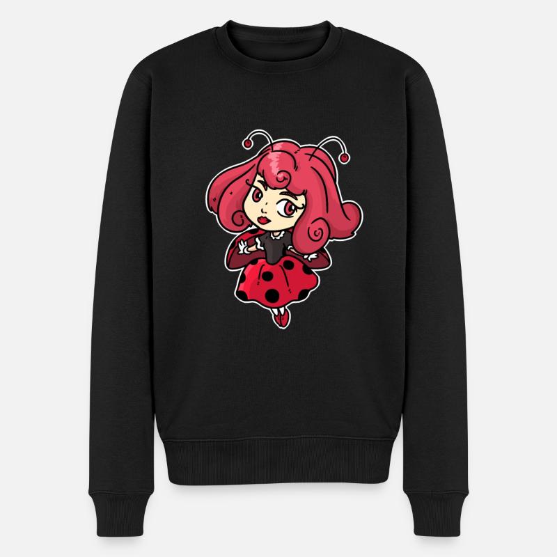 Princesse coccinelle - Pull Premium bio Homme - noir