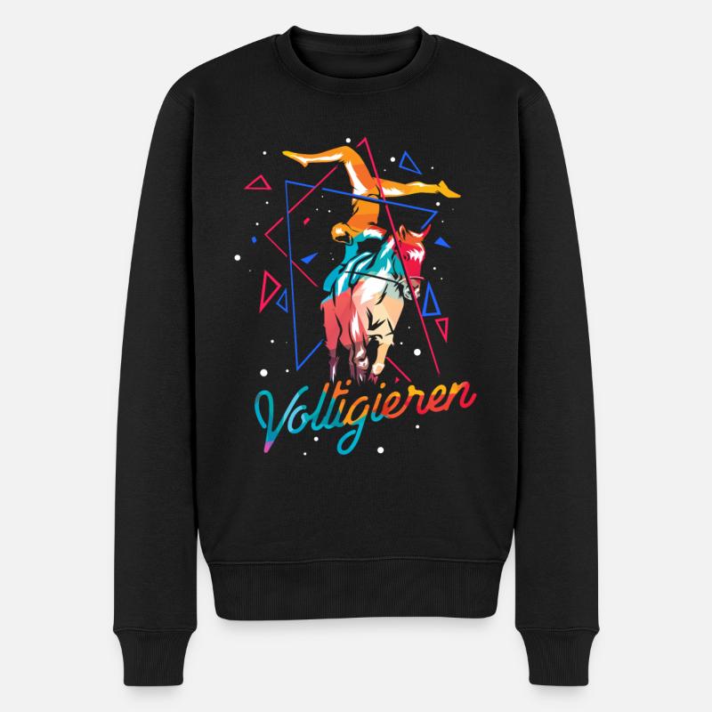 Voltigage - Pull Premium bio Homme - noir