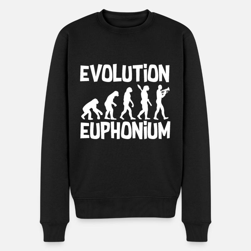 Euphonium development - Men's Premium Organic Jumper - black