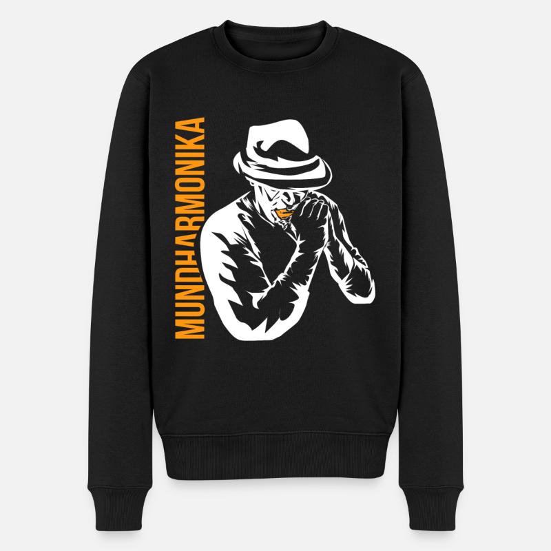 harmonica - Pull Premium bio Homme - noir
