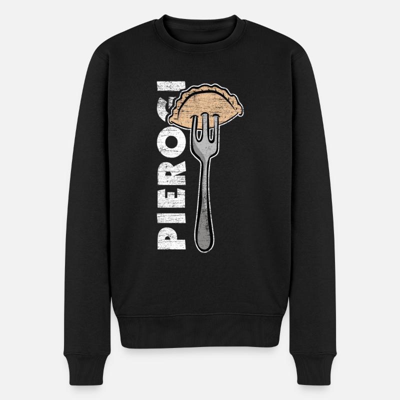 Cadeau pierogi - Pull Premium bio Homme - noir