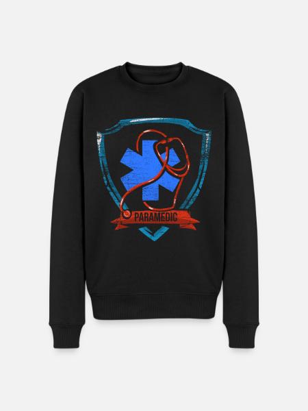 NoftallSanitäter - Pull Premium bio Homme - noir