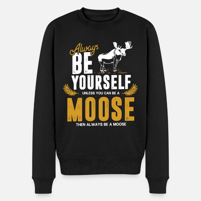 Elche - Pull Premium bio Homme - noir