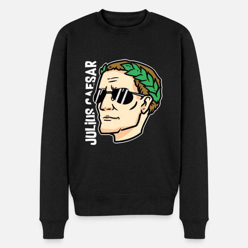 Jules César - Pull Premium bio Homme - noir
