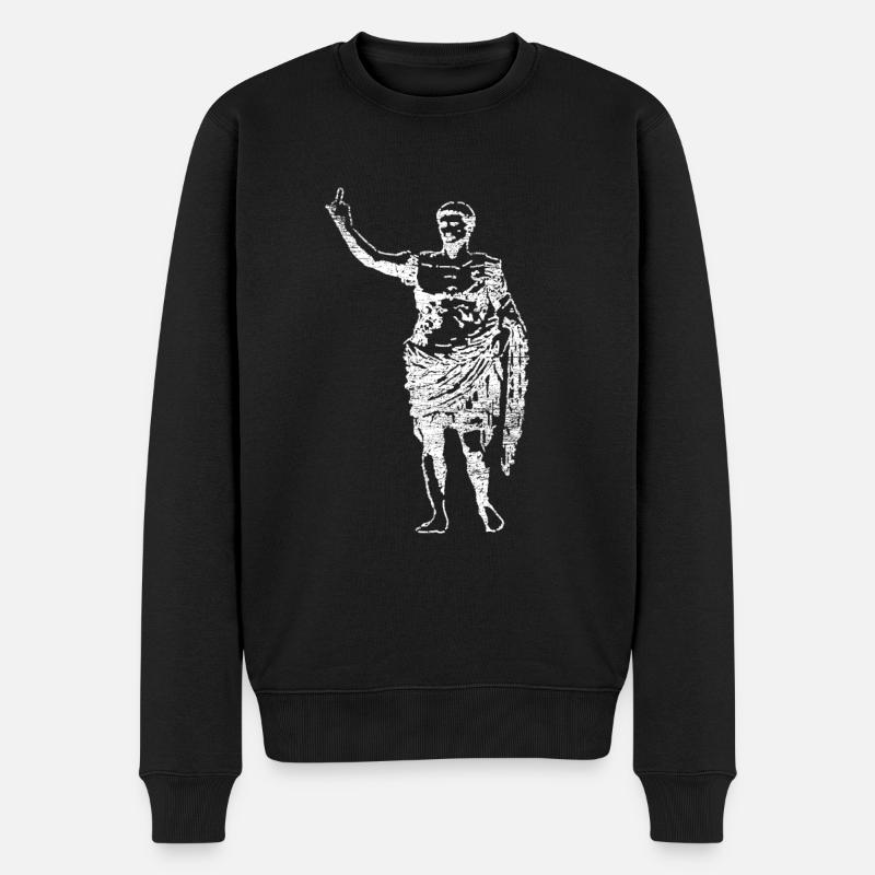 Julius Ceasar's gift - Men's Premium Organic Jumper - black