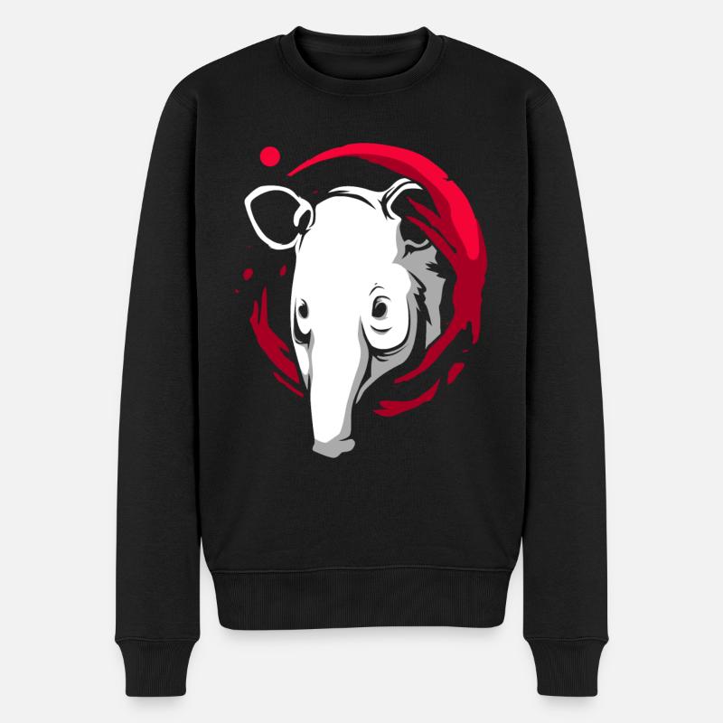 tapirs - Pull Premium bio Homme - noir