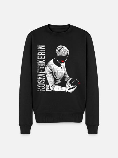 Beautician gift - Men's Premium Organic Jumper - black