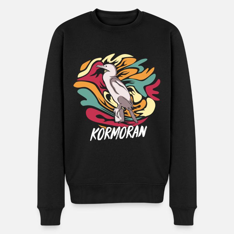 cormoran - Pull Premium bio Homme - noir