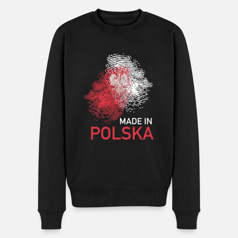 Polska - Pull Premium bio Homme - noir