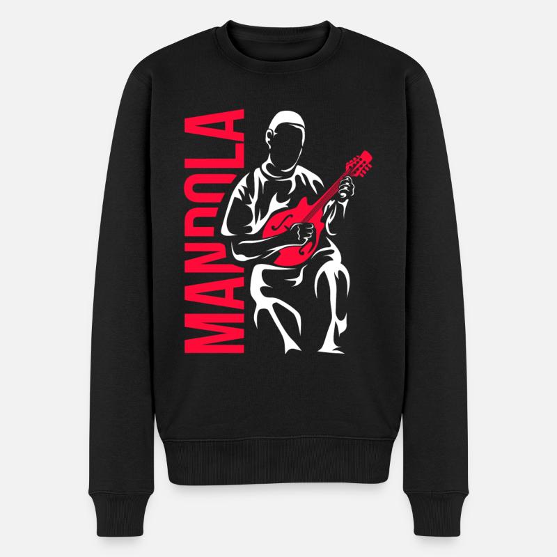 Cadeau Mandola - Pull Premium bio Homme - noir