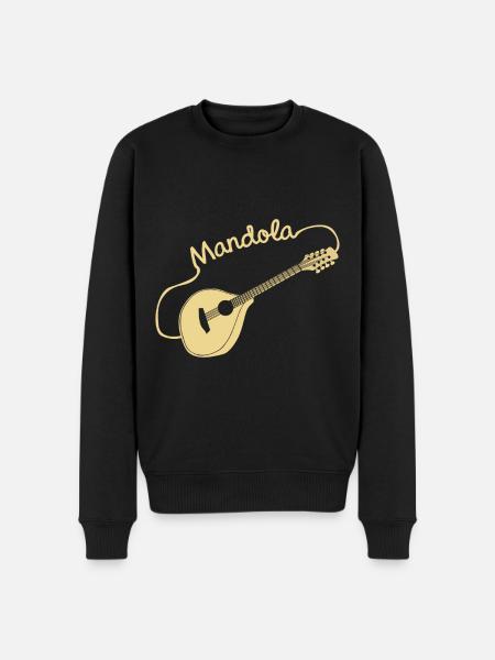 Mandola Geschenk - Männer Premium Bio Pullover - Schwarz