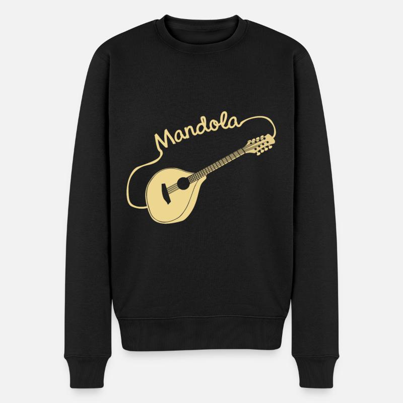 Cadeau Mandola - Pull Premium bio Homme - noir