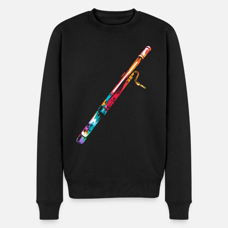 Cadeau basson - Pull Premium bio Homme - noir
