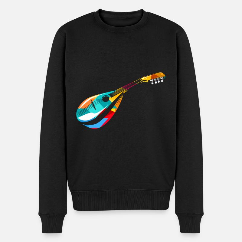 mandoline - Pull Premium bio Homme - noir