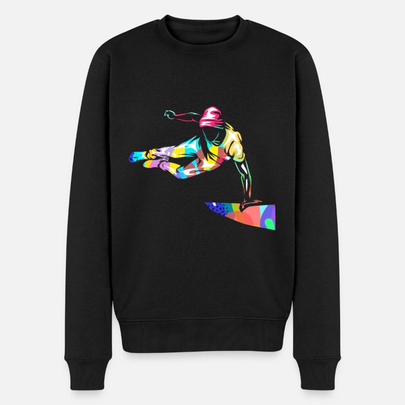 Parkour - Pull Premium bio Homme - noir