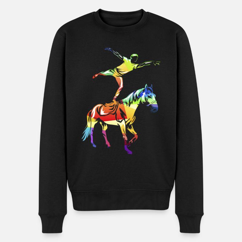 voûte - Pull Premium bio Homme - noir