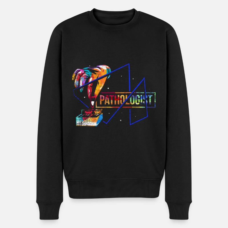 Pathologie pathologiste - Pull Premium bio Homme - noir