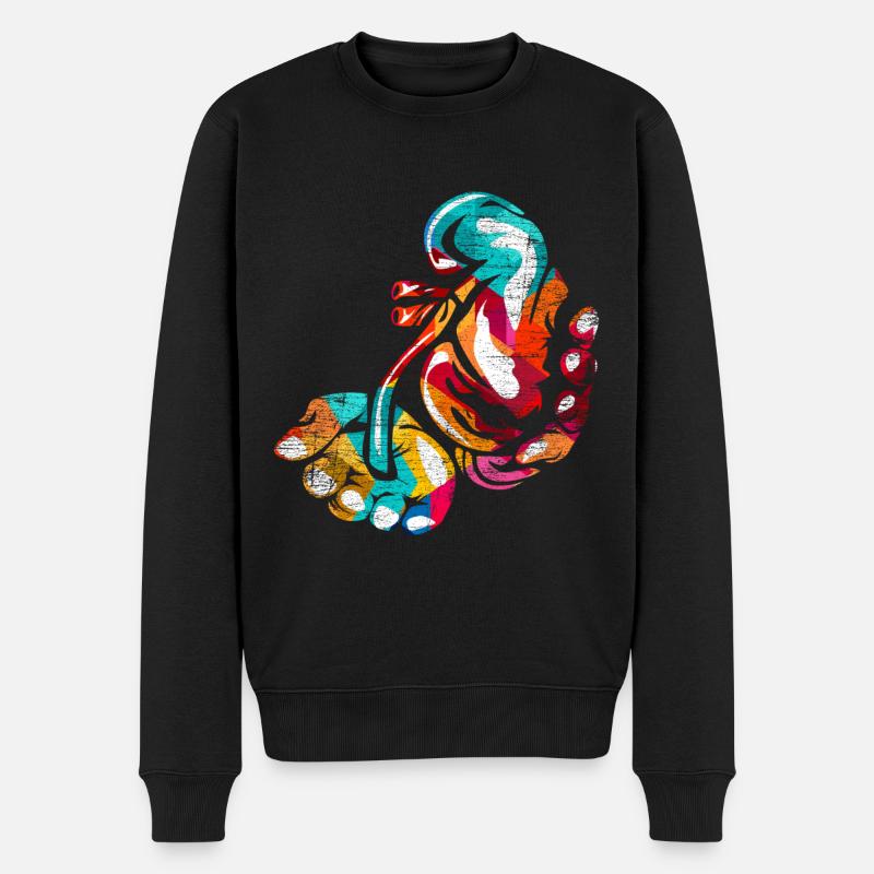 Urologe Geschenk - Männer Premium Bio Pullover - Schwarz