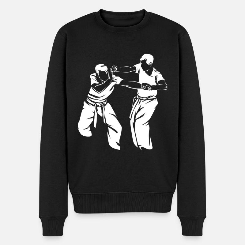 Krav Maga - Pull Premium bio Homme - noir