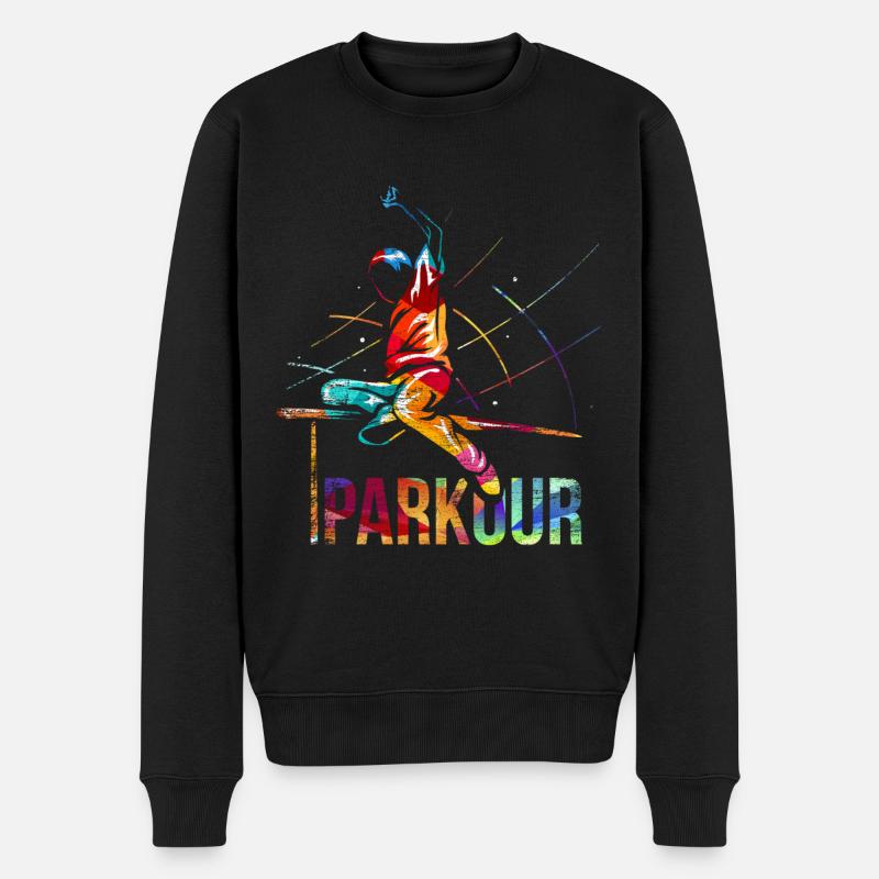 Parkour Cadeau - Pull Premium bio Homme - noir