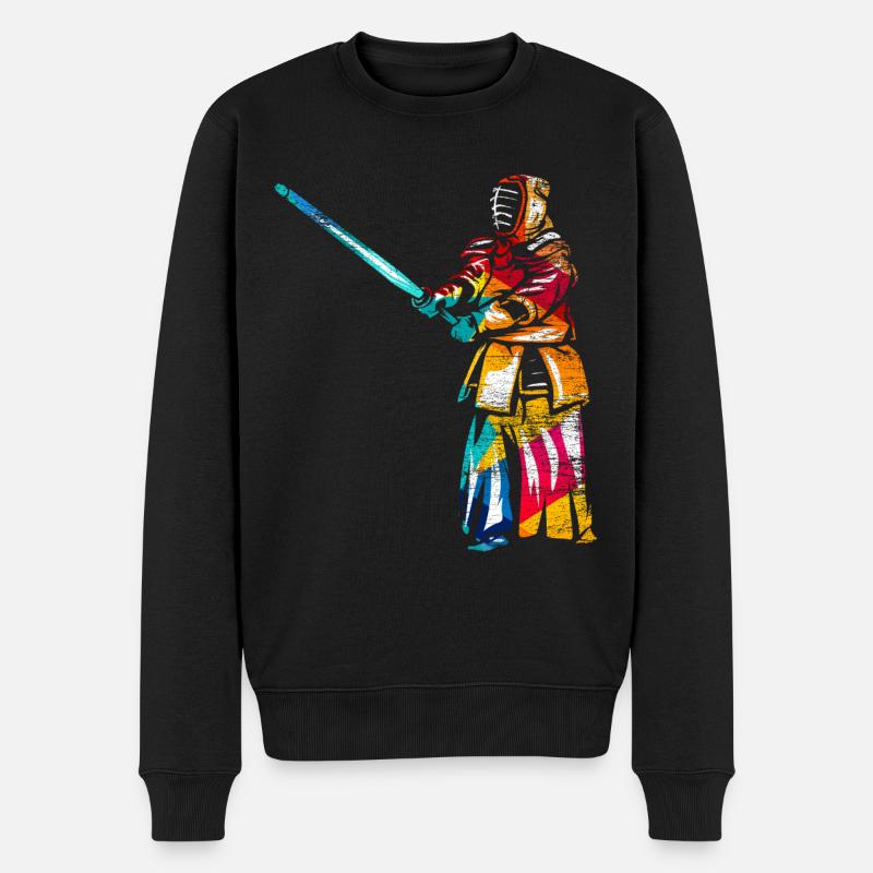 Cadeau de kendo - Pull Premium bio Homme - noir