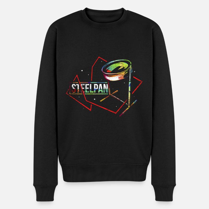 Steelpan Panist Gift - Pull Premium bio Homme - noir
