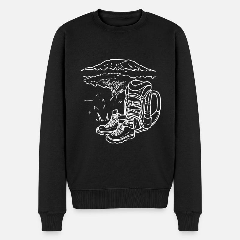 Kilimanjaro - Pull Premium bio Homme - noir