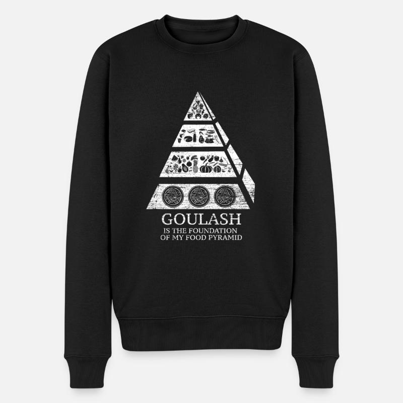 Cadeau goulache - Pull Premium bio Homme - noir