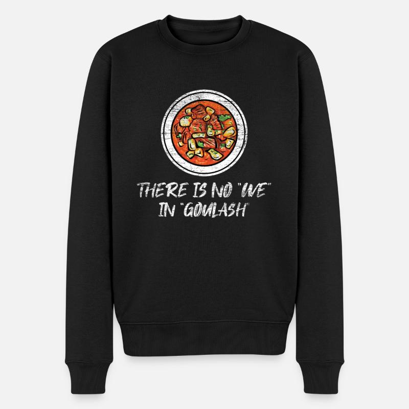 Gulasch Geschenk - Männer Premium Bio Pullover - Schwarz