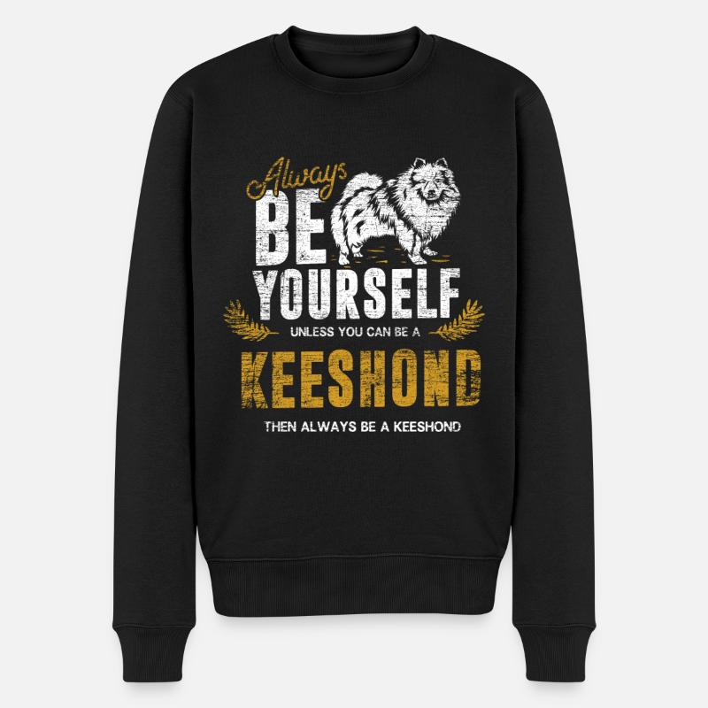 Cadeau Keeshond - Pull Premium bio Homme - noir