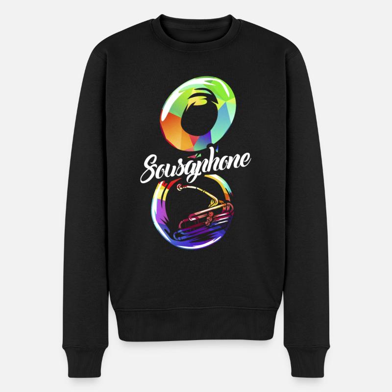 Cadeau sousaphone - Pull Premium bio Homme - noir