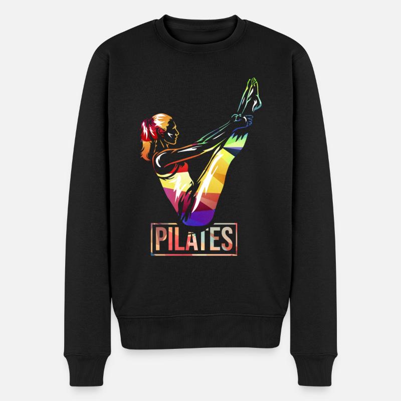 Pilates - Pull Premium bio Homme - noir