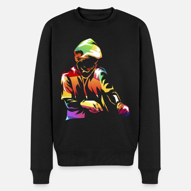 Anästhesistin Anästhesie - Männer Premium Bio Pullover - Schwarz