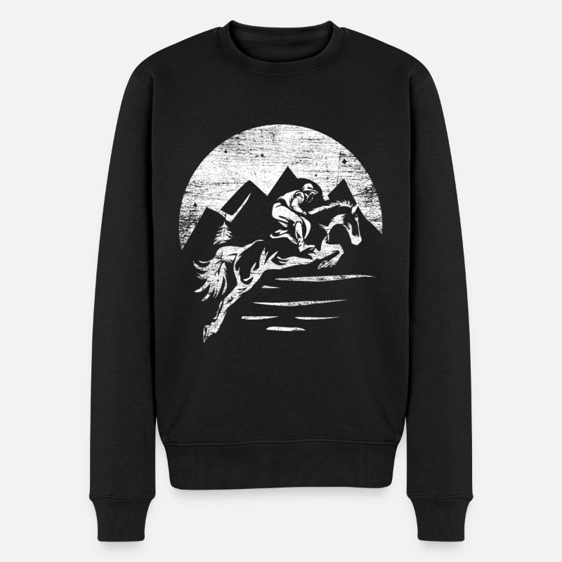 concours complet - Pull Premium bio Homme - noir