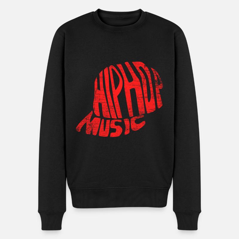 Cadeau hip-hop - Pull Premium bio Homme - noir