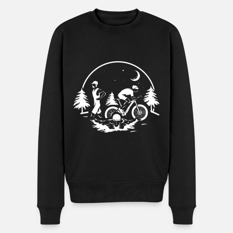 Triathlon Sport - Pull Premium bio Homme - noir