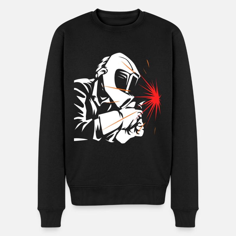 Soudeur - Pull Premium bio Homme - noir