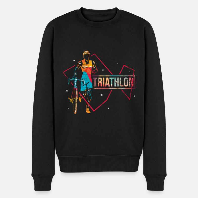 Triathlon Sport - Pull Premium bio Homme - noir