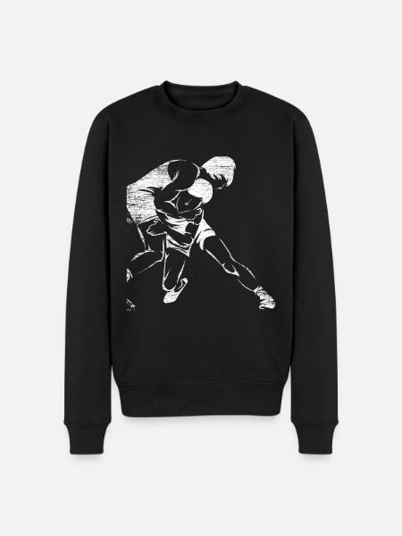 Wrestling sport - Men's Premium Organic Jumper - black