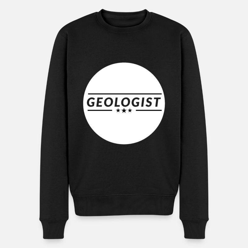 Cadeau de géologue géologue collection Rock - Pull Premium bio Homme - noir