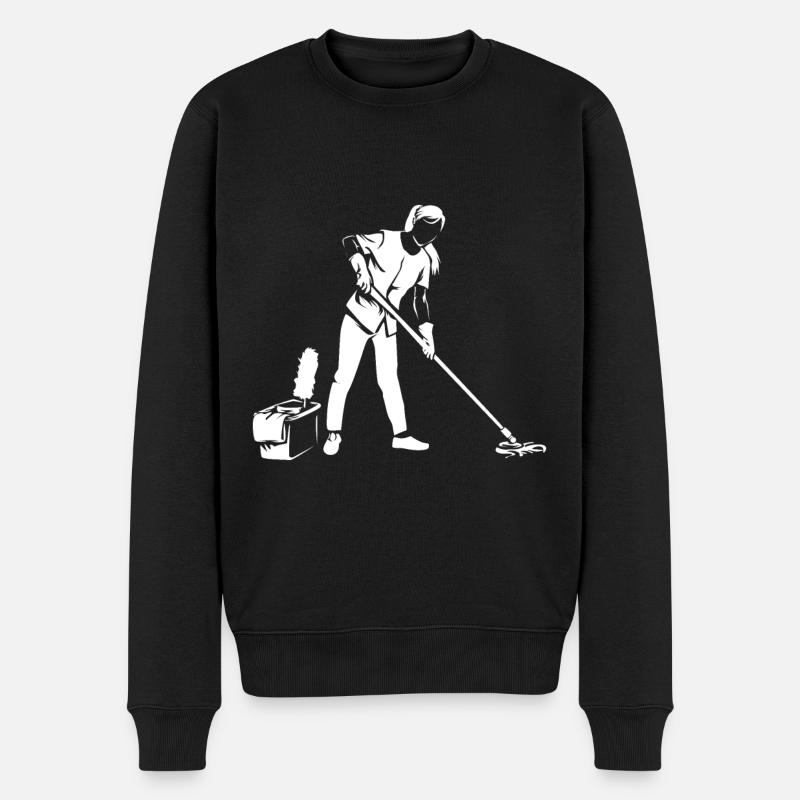 Femmes de ménage - Pull Premium bio Homme - noir