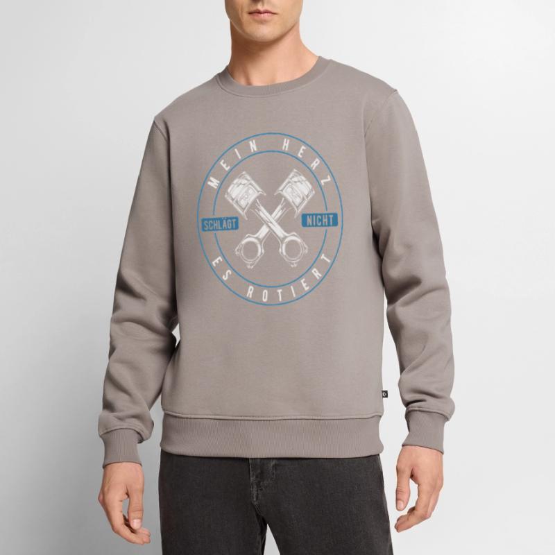 Wankel engine, rotary piston engine gift oldtimer Men's Premium Organic Jumper