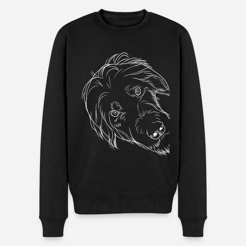 Deerhound - Pull Premium bio Homme - noir