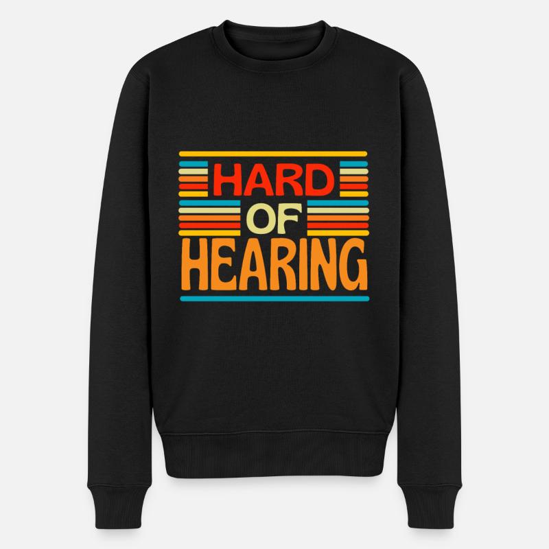 Malentendant - Pull Premium bio Homme - noir