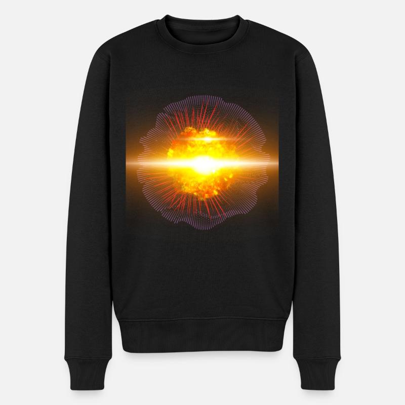 Supernova - Explosion solaire - Pull Premium bio Homme - noir