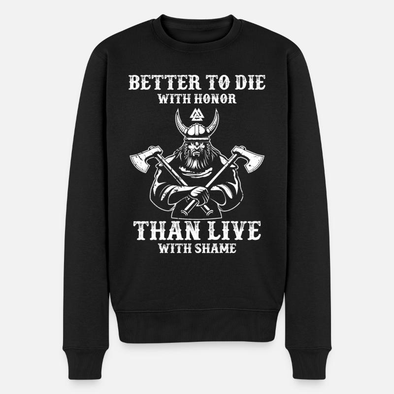 Vikings, vieilles citations, Vikings - Pull Premium bio Homme - noir