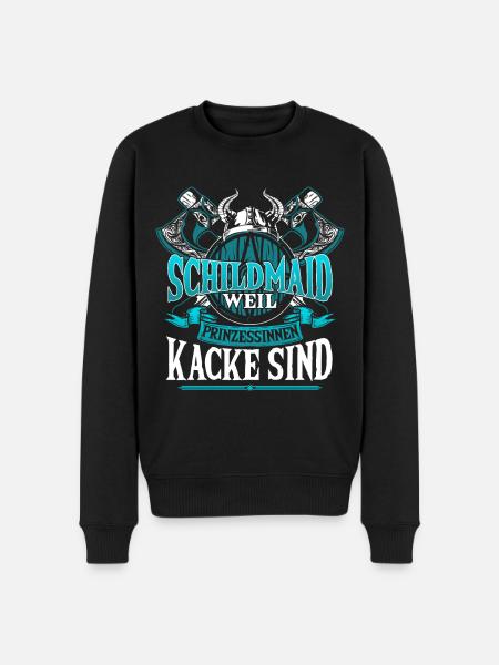 Schildmaid, Because Princesses are cocky - Men's Premium Organic Jumper - black