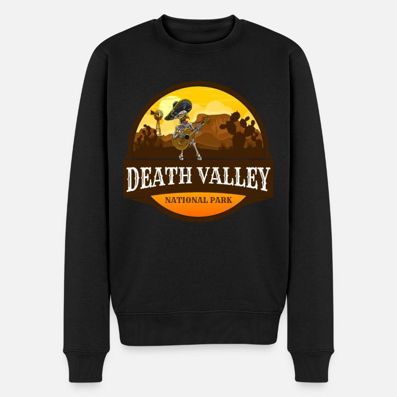 Death Valley National Park Geschenk - Männer Premium Bio Pullover - Schwarz