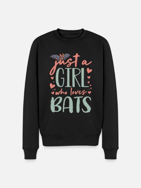 Bats, Bat - Men's Premium Organic Jumper - black